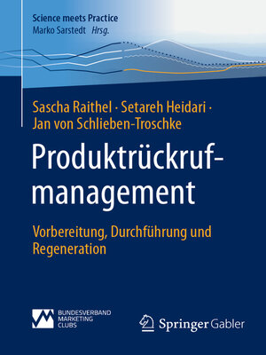 cover image of Produktrückrufmanagement